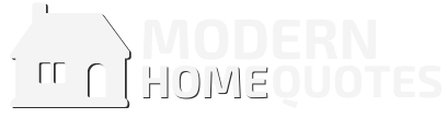 modern home quotes logo-light